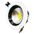 Lampada Led Embutida 7W Branco Quente Luxgen
